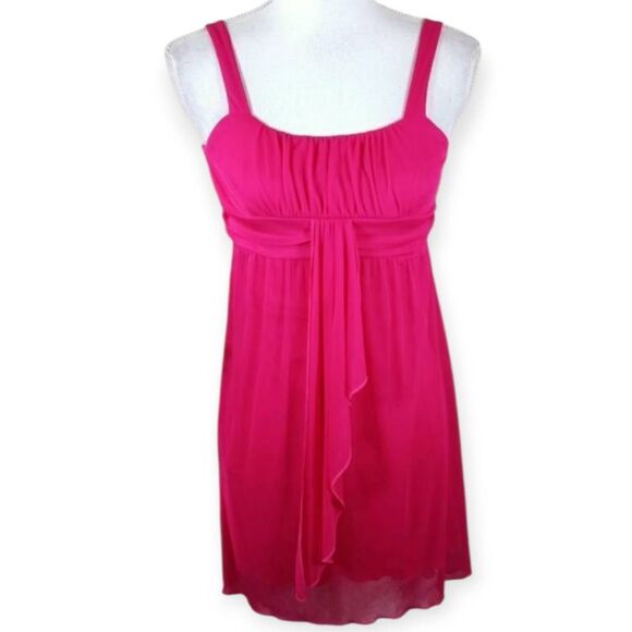 RUBY ROX HOT PINK DRESS SZ.YL EUC. - Picture 1 of 5